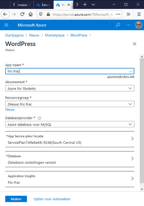 WordPress Maken